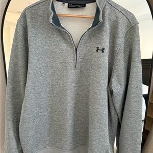 Under Armour Gray Quarter-Zip Pullover